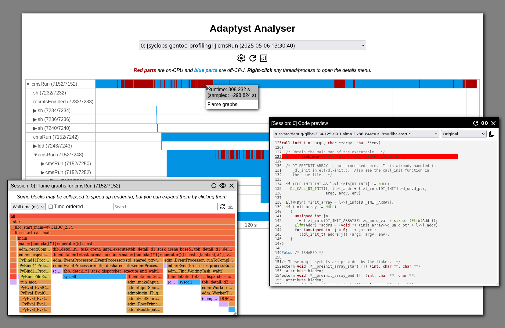 Adaptyst Analyser screenshot